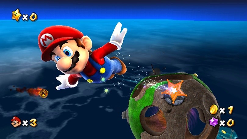 Some players enjoyed Super MArio 64 so much they headed over to Mario Galaxy