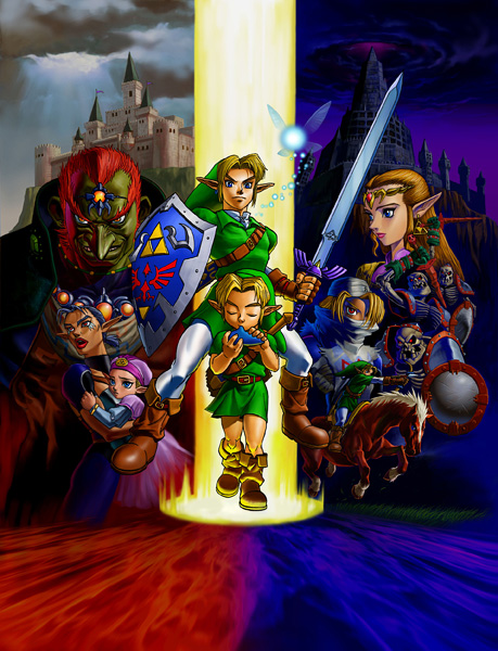 Epic Poster of the Zelda OOT Characters